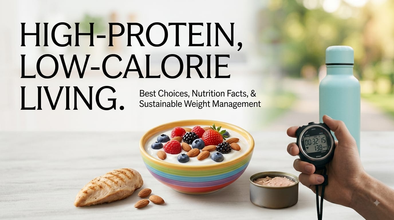 High-Protein, Low-Calorie Foods: Best Choices, Nutrition Facts, and How to Choose Them